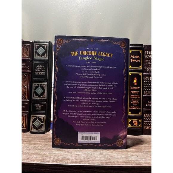 The Unicorn Legacy: Tangled Magic Hardcover By Kamilla Benko Bloomsbury Edition - Picture 3 of 4